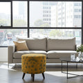 Decorative round stools pair