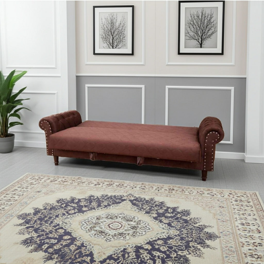 Elegant Chester Field Sofa Cum Bed Article No4
