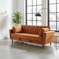 Modern Teal Sofa Cum Bed Article No10