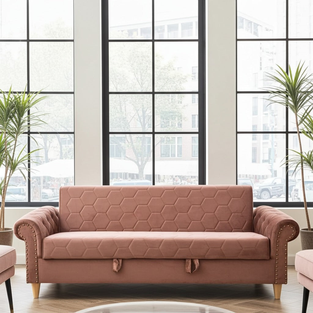 Elegant Chesterfield Sofa Bed