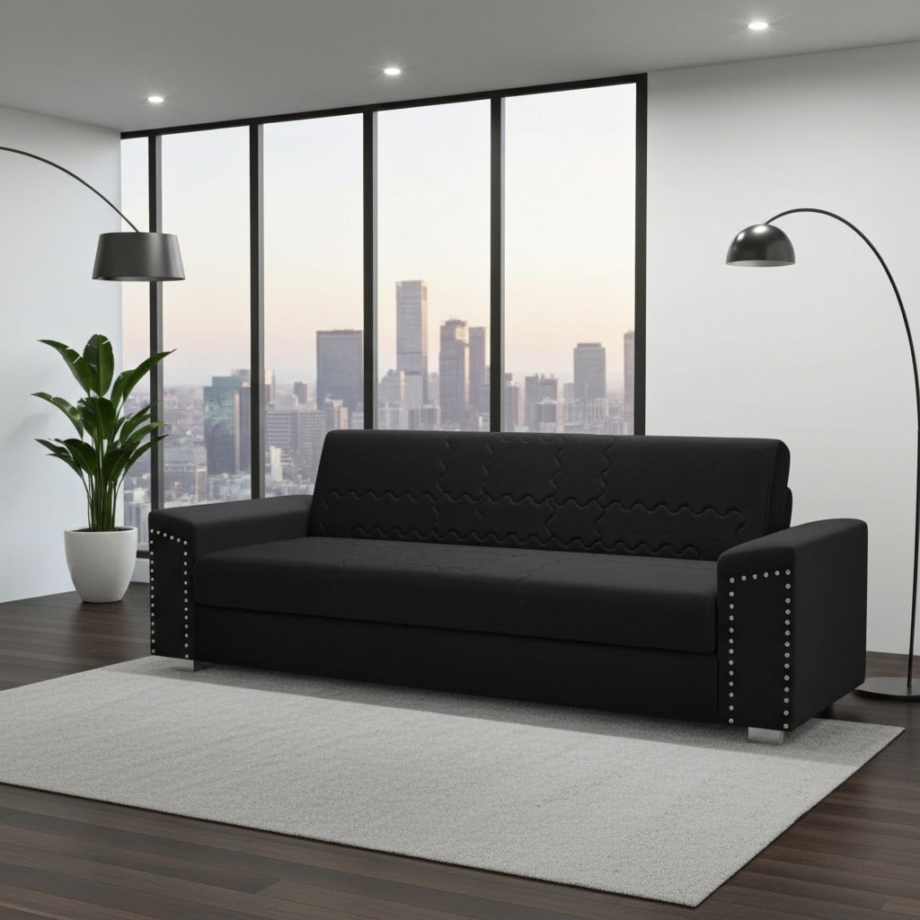 Luxury Wooden Sofacumbed