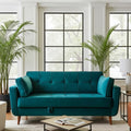 Modern Teal Sofa Cum Bed