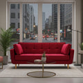 Modern Teal Sofa Cum Bed Article No3