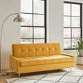 One-touch convertible sofa