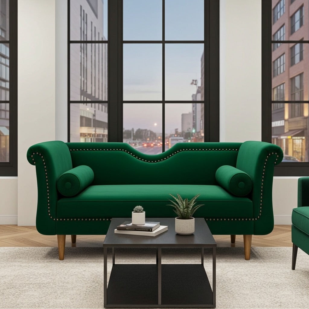 Modern Two Seater Sofa