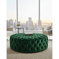 Hallway Wooden Tufted Stool Article No2