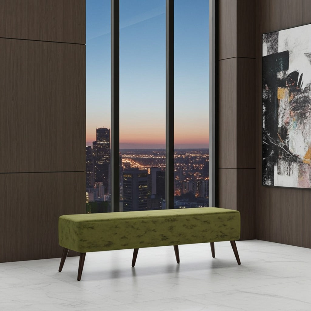 Luxury Two Seater Ottoman Stool