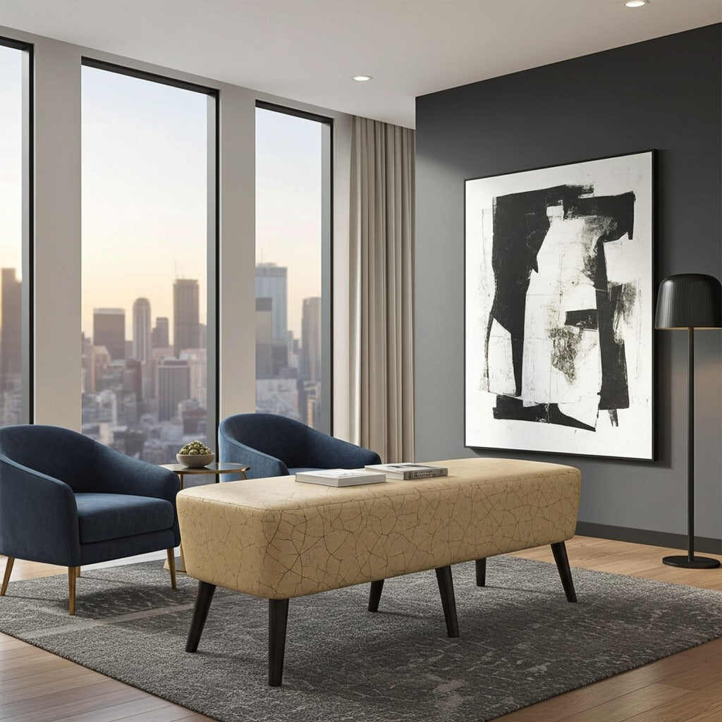 Luxury Two Seater Stool