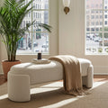 Luxury Two Seater Stool with Comfortable Cushioned Seating