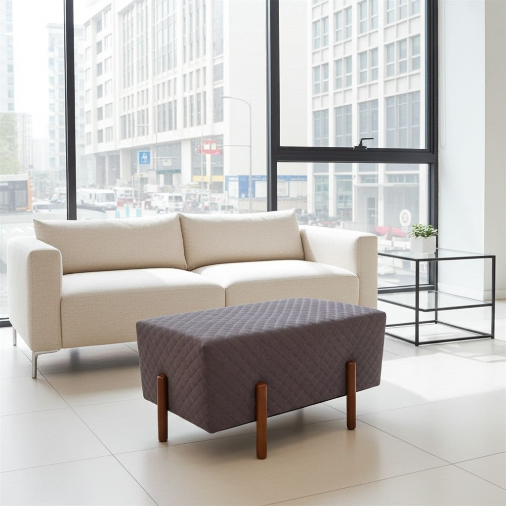 Rectangle ottoman stool