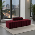 Two Seater Stool With Round Cushion Article No2