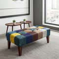 Tufted two seater stool article no5