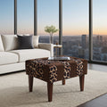 Designer Patchwork Ottoman Pair for Modern Homes