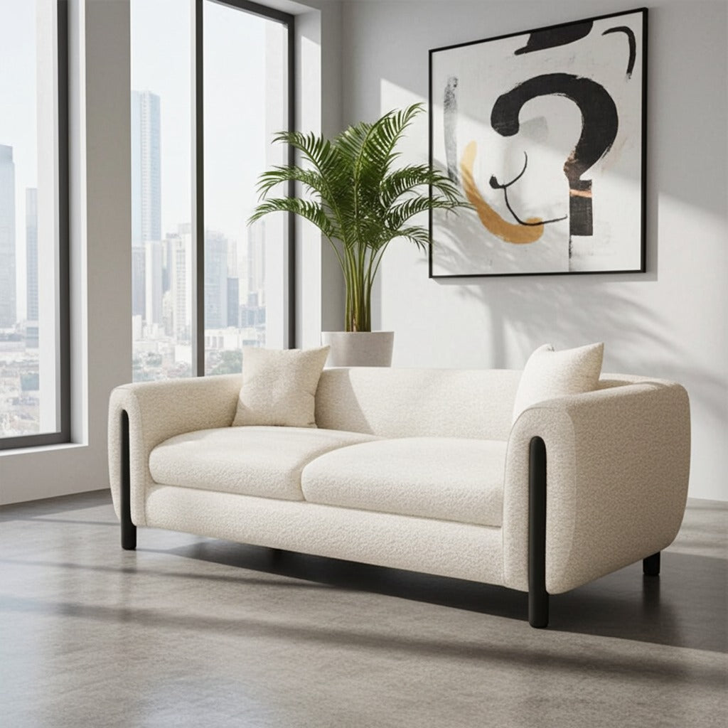 Comfortable 6 Seater Sofa Set for Family Living