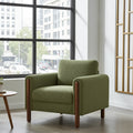 Designer Lounge Chairs Pair with Elegant Fabric
