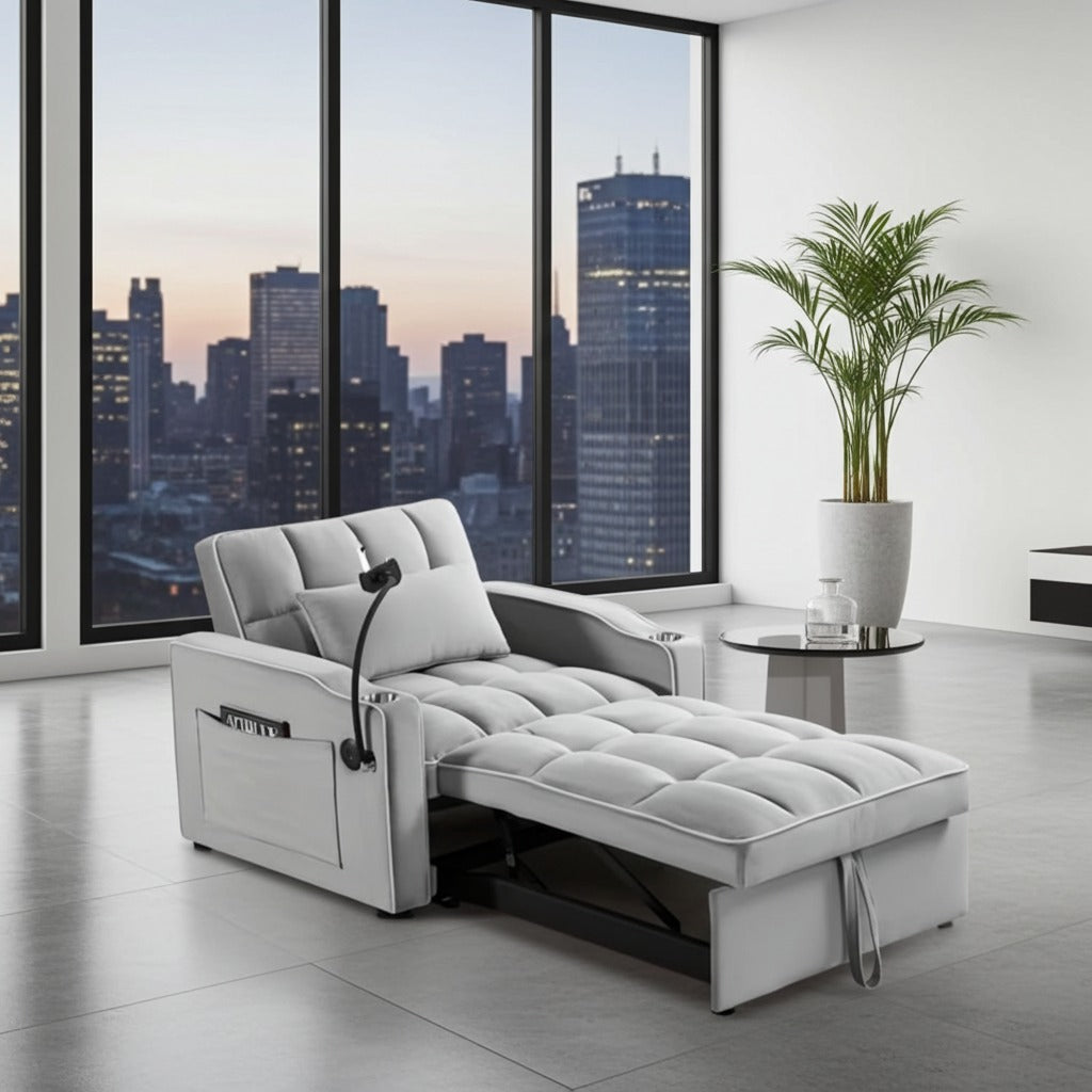 Comfortable Single Seater Sofa Bed for Modern Homes