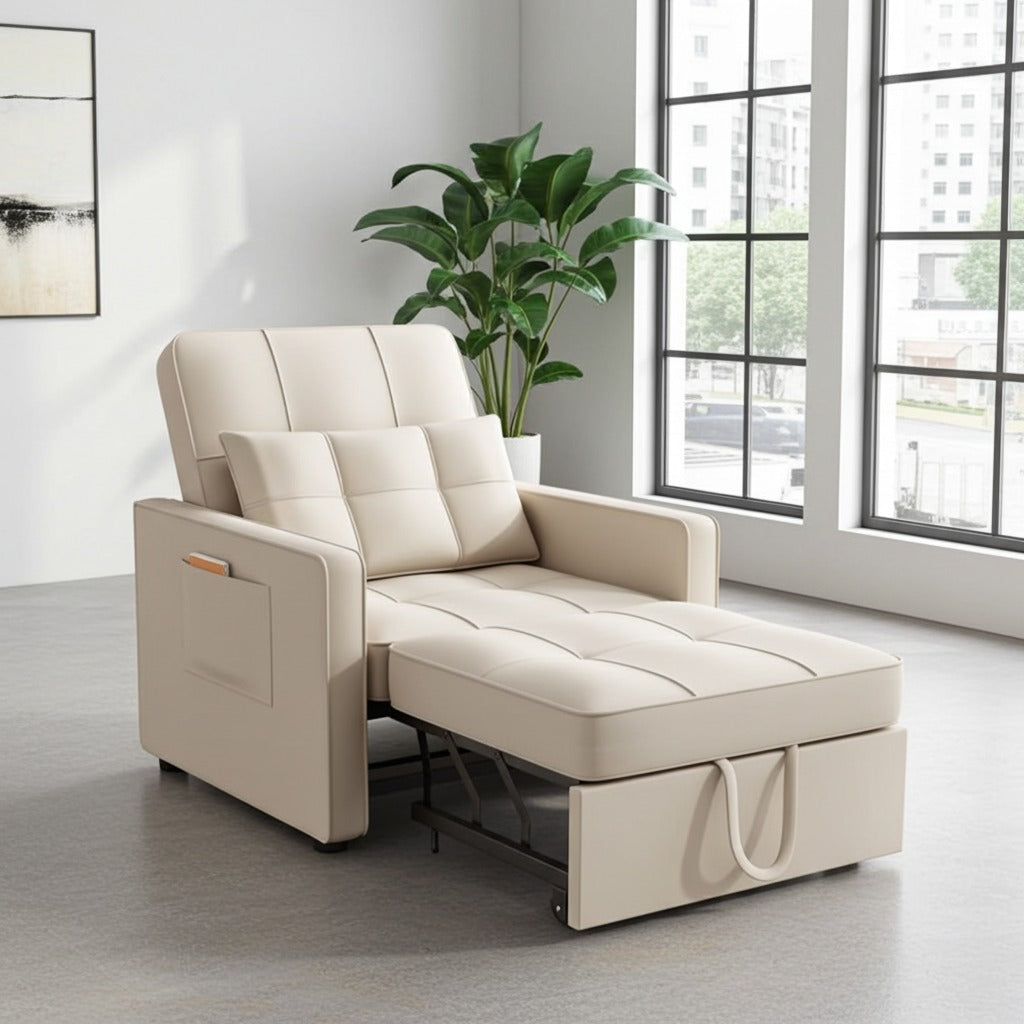 Premium Single Sofa Cum Bed for Small Living Rooms