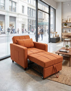 Modern Single Seater Sofa Cum Bed for Living Room