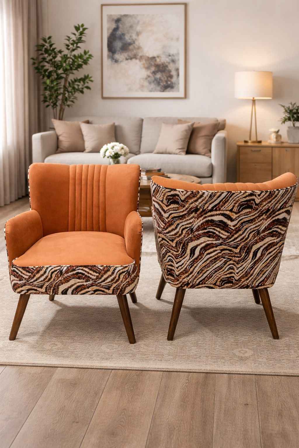Coffee Table Set With Chairs Article No7