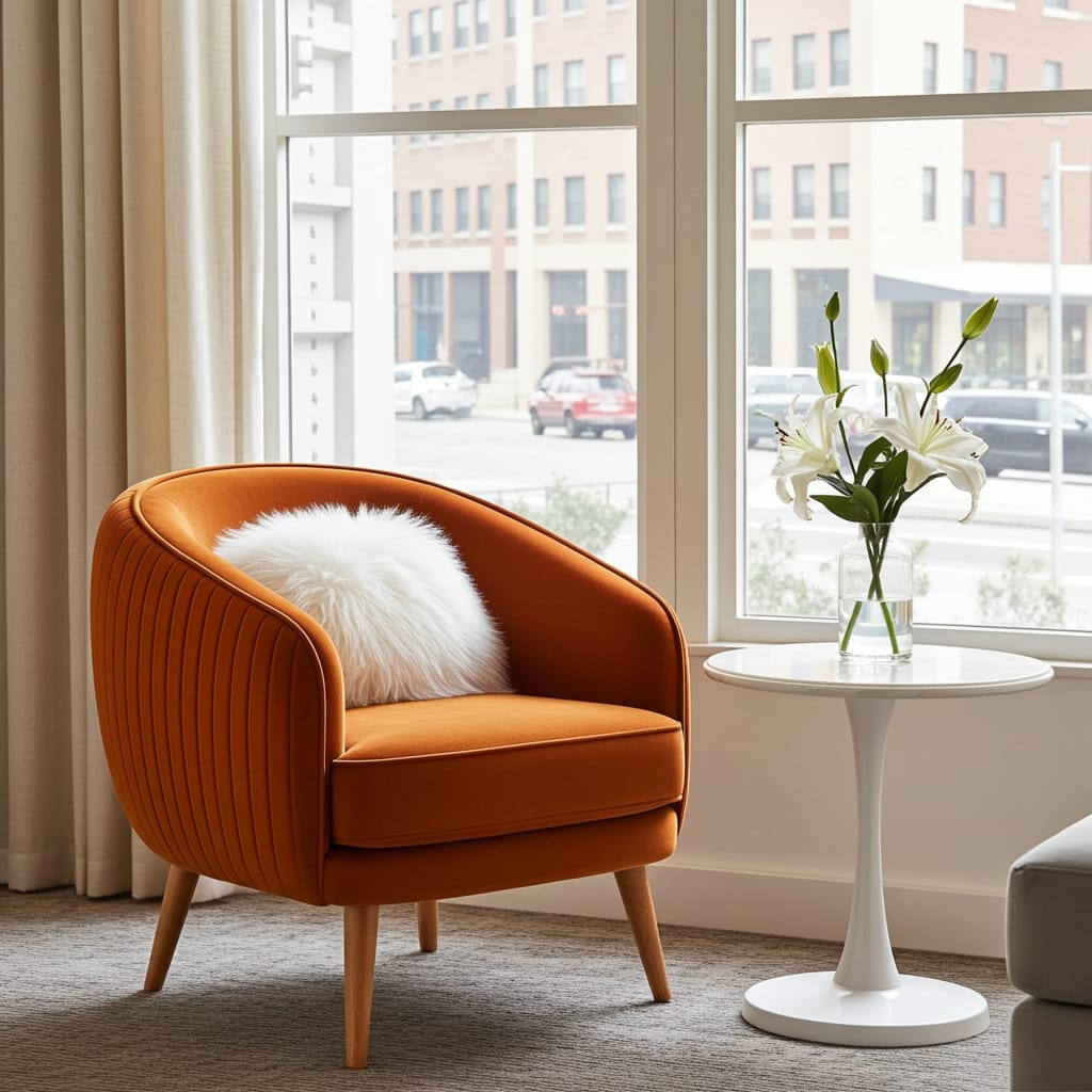Minimalist Luxe Coffee Table Chairs