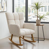 Solid Wood Rocking Chair for Relaxation