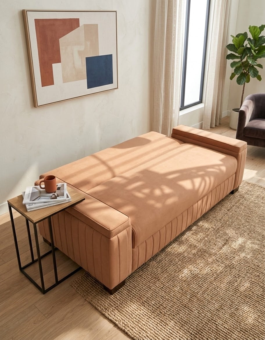 Comfortable Reclining Sofa Cum Bed for Guests