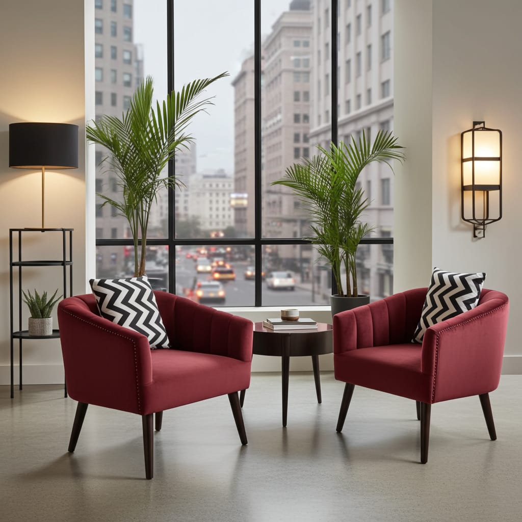 Coffee Table Set with Chairs Article No5