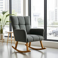 Upholstered Rocking Chair for Bedroom