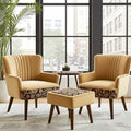 Elegant Coffee Table with Chairs