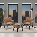 Coffee Table Set with Chairs Pair Article No6