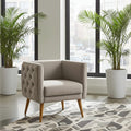 Quilted Lounge chairs Pair