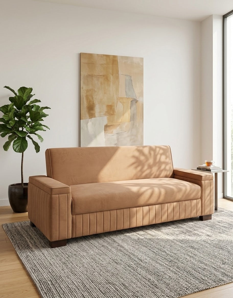 Comfortable Reclining Sofa Cum Bed for Guests