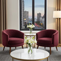 Living room chairs for coffee table pair