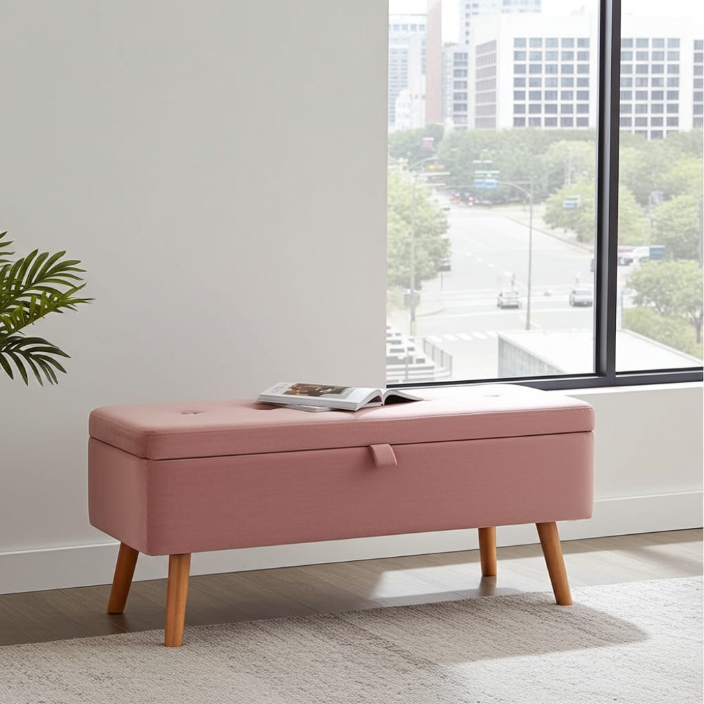 Multi-Purpose Storage Ottoman for Modern Homes