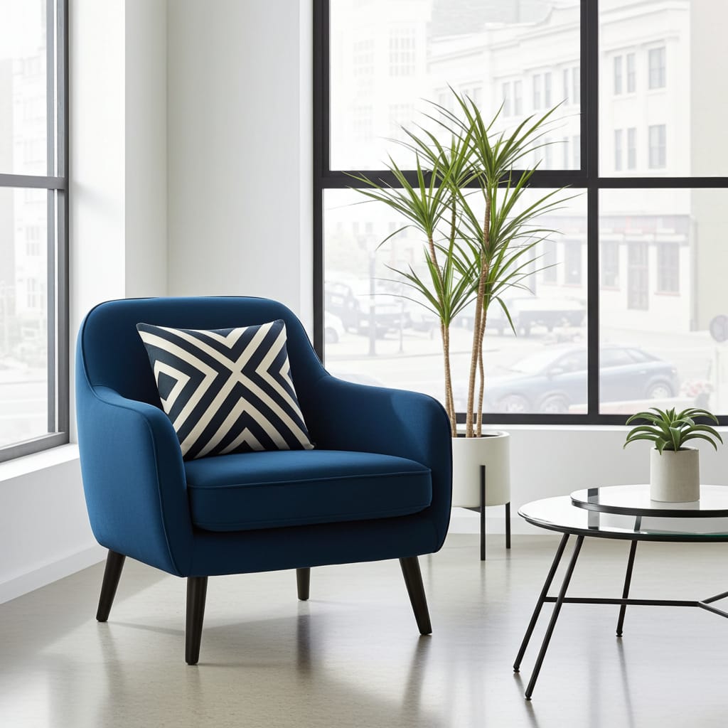 Lounge Chairs Pair For Bedroom Corner