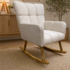Solid Wood Rocking Chair for Relaxation