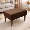 Wooden Stools Pair Article No13