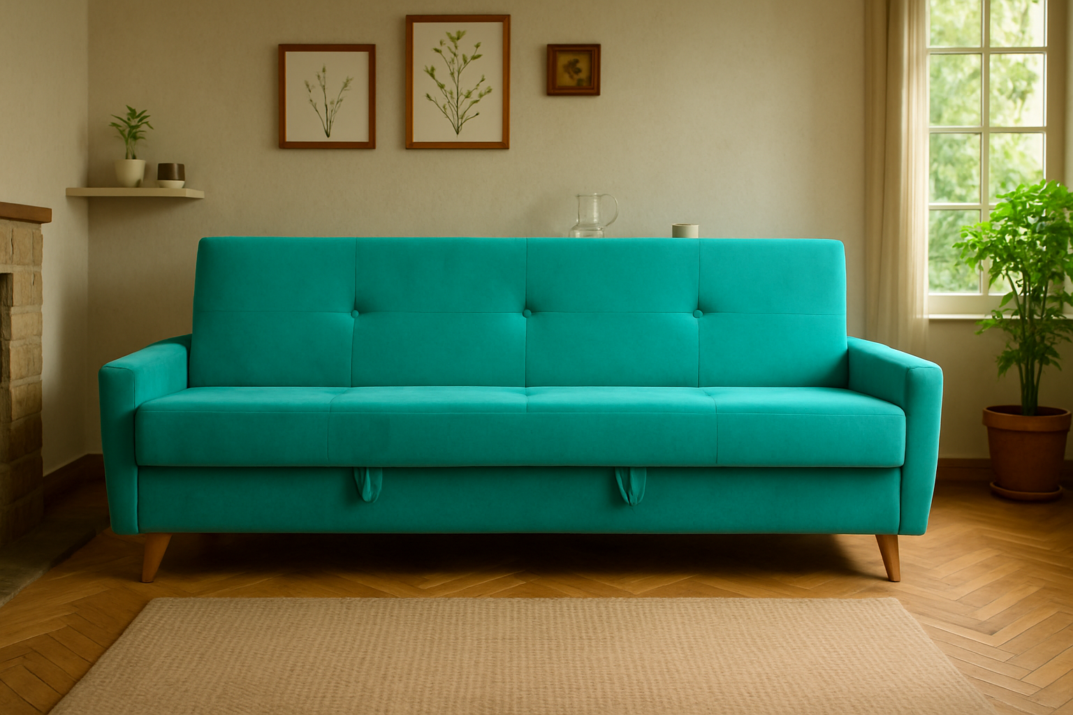 Compact Sofa Cum Bed