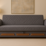 Reclining sofa cum bed