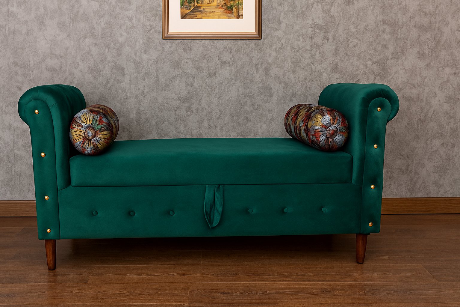 Settee with hidden storage article no2