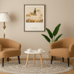Comfortable Seating Chairs With Coffee Table