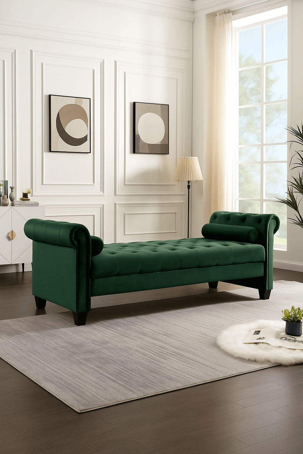 Modern Two Seater Settee Article No6