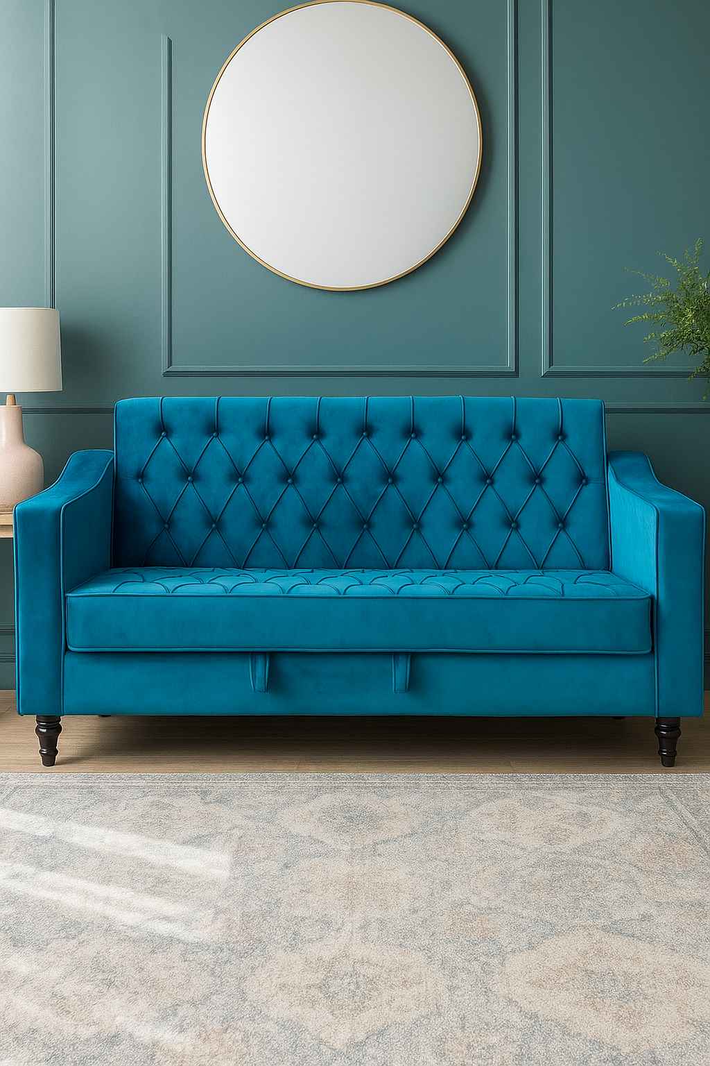 Modern Wooden Sofacumbed