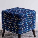 rustic wooden bar stool pair