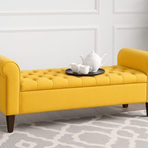 Settee with compartments