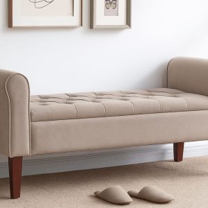 Multifunctional storage settee