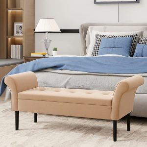 Decorative storage settee