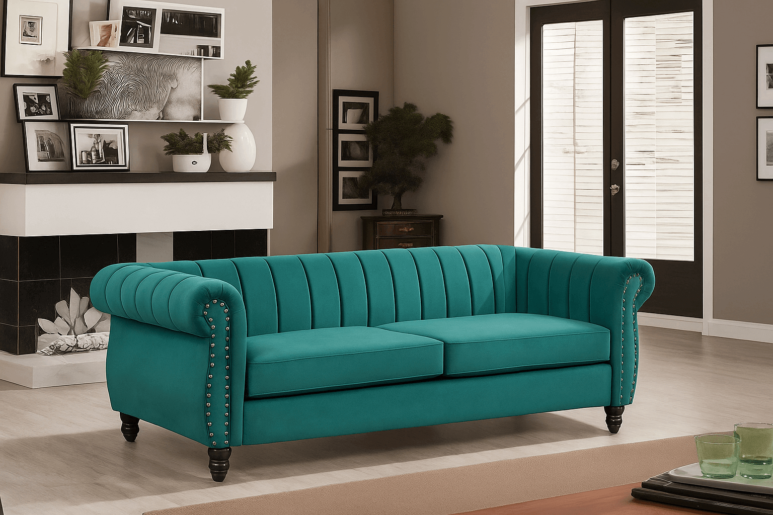 Luxury 6 Seater Sofa For Drawing Room